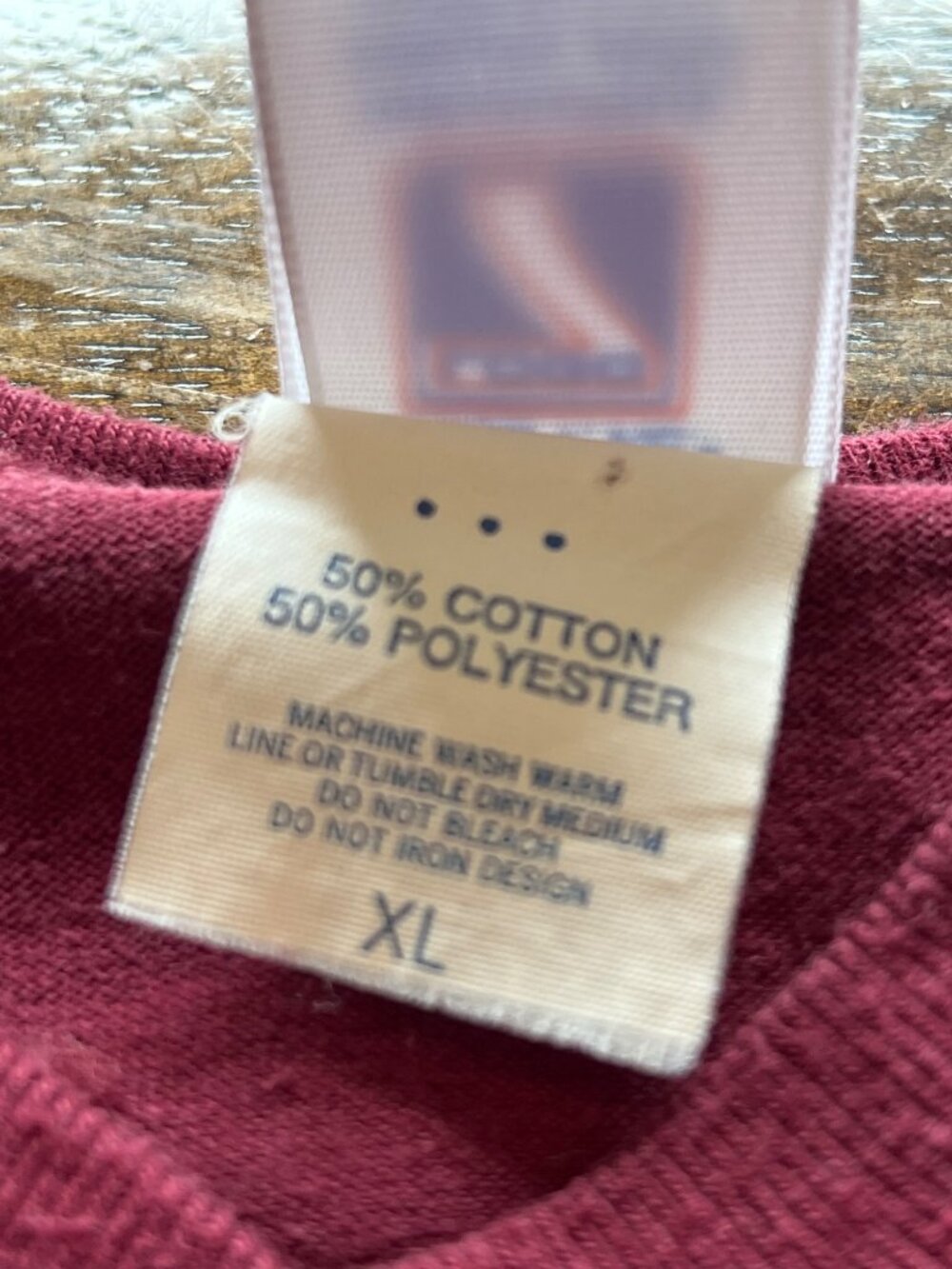 Vintage 90's Logo 7 Washington Redskins Single Stitch Made in USA T-shirt XL - Picture 8 of 13